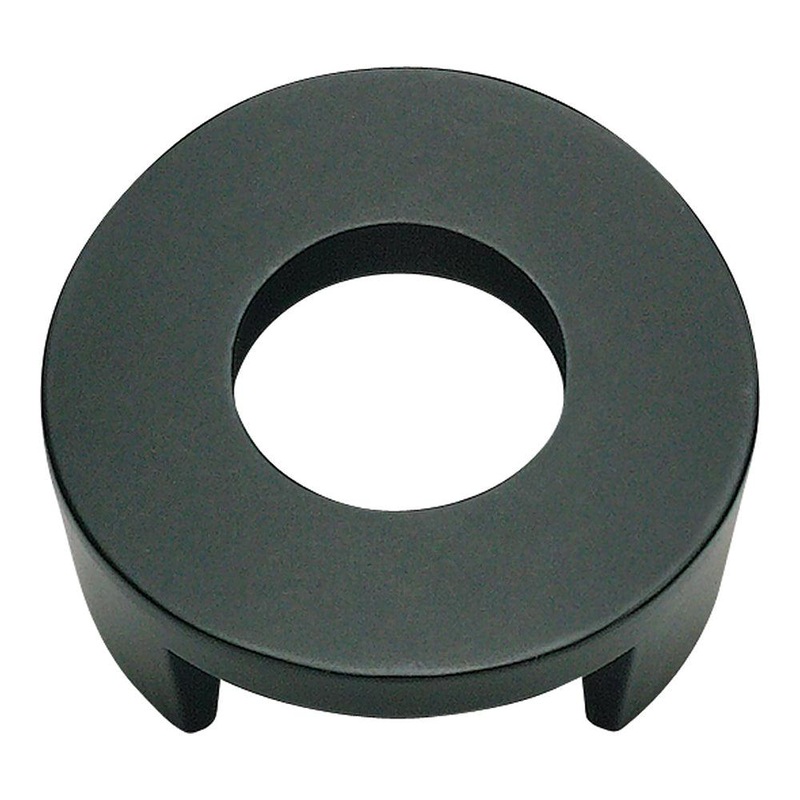 Atlas Homewares Round Centinel Knob 268-BL Matte Black