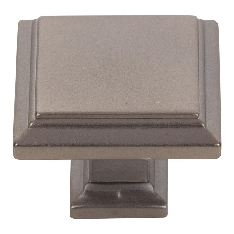 Atlas Homewares Sutton Place SquareKnob 289-SL Slate