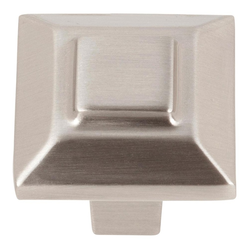Atlas Homewares Trocadero Small Knob 1 283-BRN Brushed Nickel