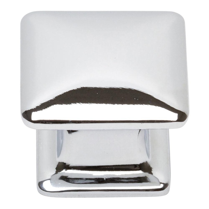 Atlas Homewares Alcott SquareKnob 322-CH Polished Chrome