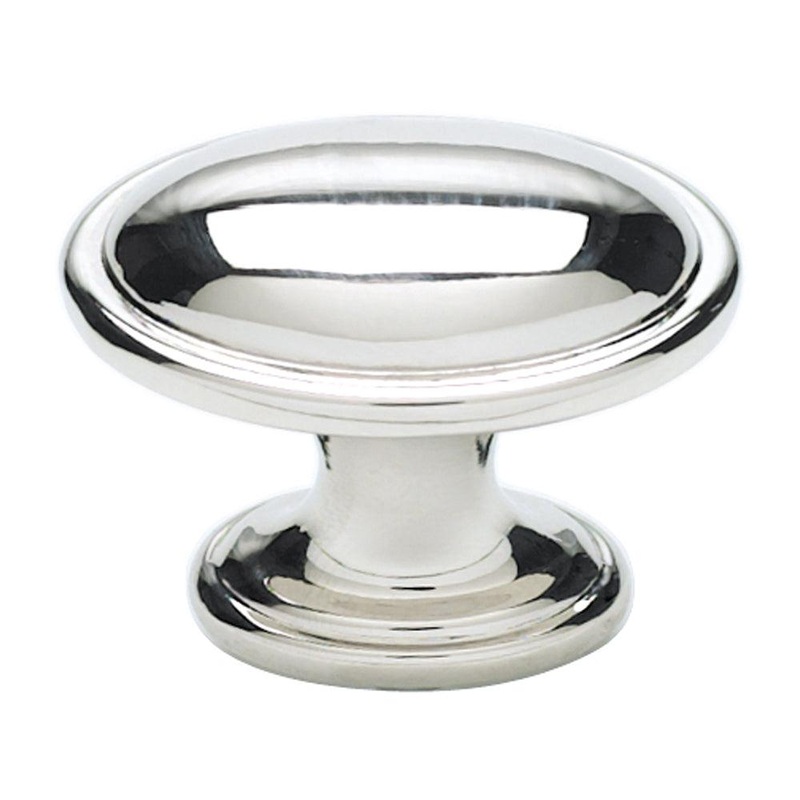 Atlas Homewares Austen Oval Knob 316-CH Polished Chrome