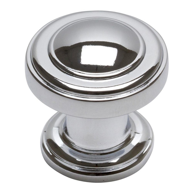 Atlas Homewares Bronte Round Knob 313-CH Polished Chrome