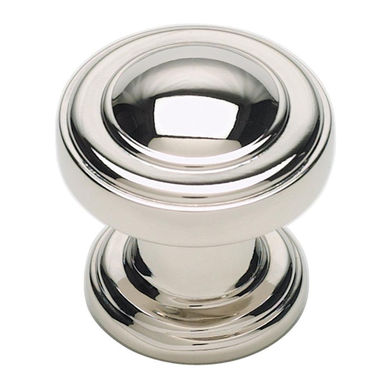 Atlas Homewares Bronte Round Knob 313-PN Polished Nickel