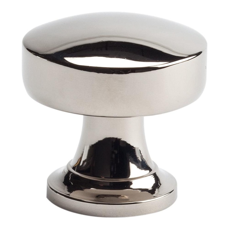 Atlas Homewares Browning Round Knob 325-PN Polished Nickel