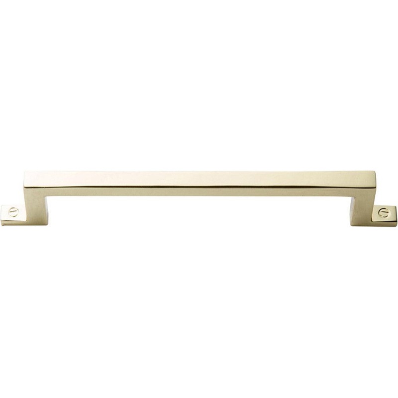 Atlas Homewares Campaign Bar Pull 128MM CC 386-PB Polished Brass
