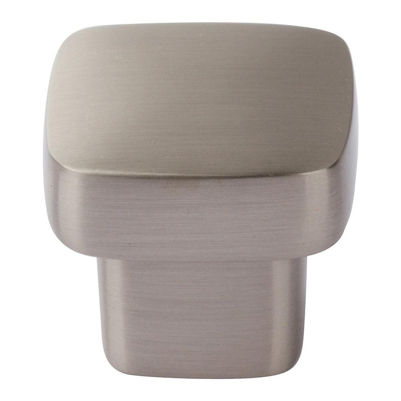 Atlas Homewares Chunky Square Knob Small A908-BN Brushed Nickel