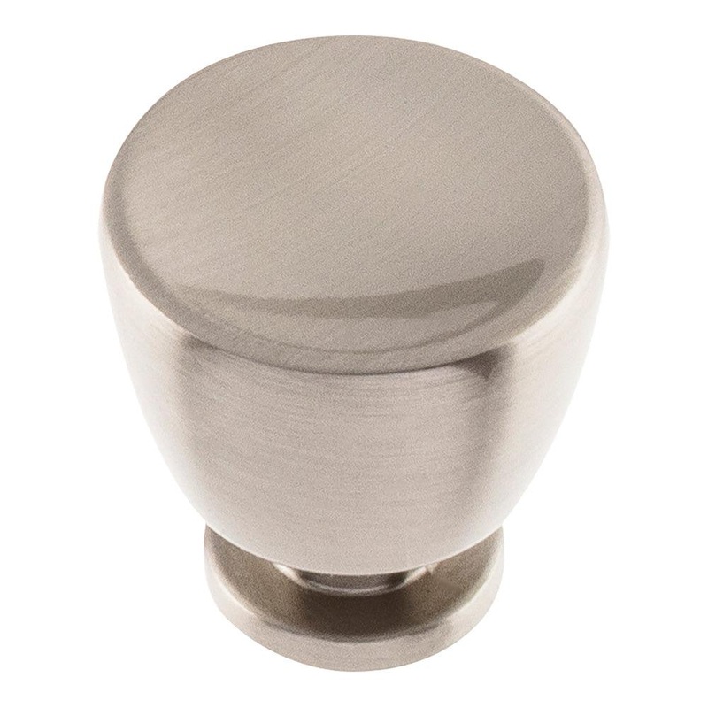 Atlas Homewares Conga Knob 1 1/4 inch  413-BRN Brushed Nickel