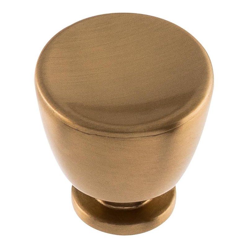 Atlas Homewares Conga Knob 1 1/4 inch  413-WB Warm Brass