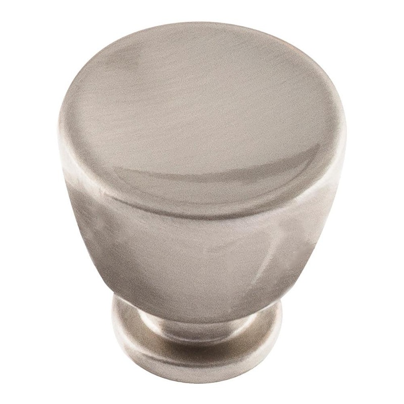 Atlas Homewares Conga Knob 1 1/8 inch  412-BRN Brushed Nickel