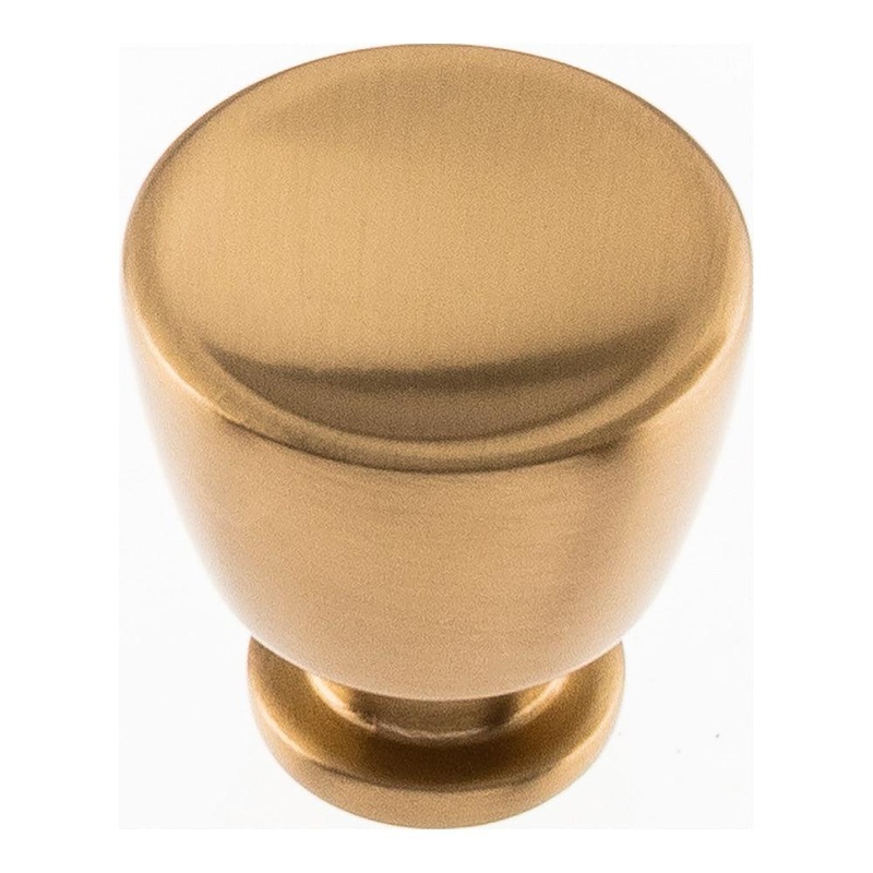 Atlas Homewares Conga Knob 1 1/8 inch  412-WB Warm Brass