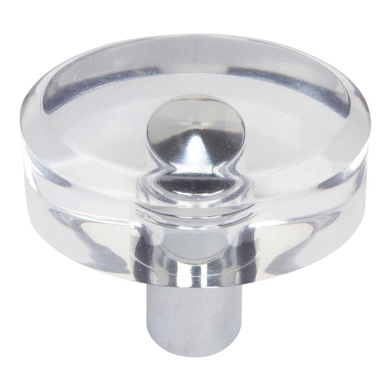 Atlas Homewares Optimism Oval Knob 3230-CH Polished Chrome