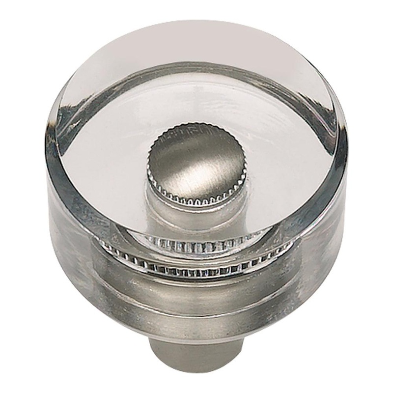 Atlas Homewares Optimism Round Knob 3146-CH Polished Chrome