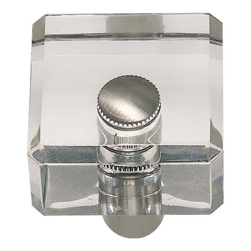 Atlas Homewares Optimism SquareKnob 3145-BRN Brushed Nickel