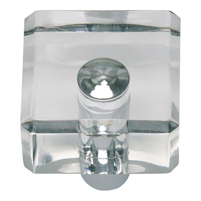 Atlas Homewares Optimism SquareKnob 3145-CH Polished Chrome