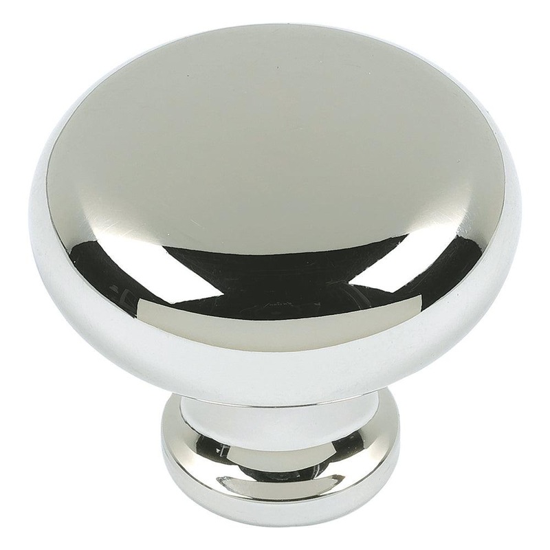 Atlas Homewares Round Knob A819-PN Polished Nickel