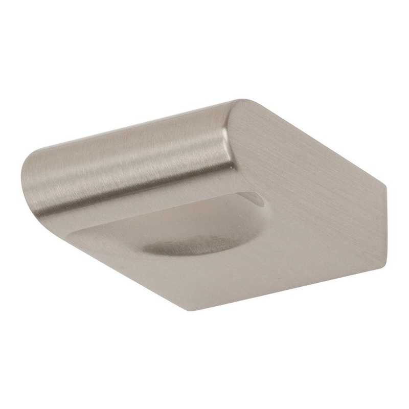 Atlas Homewares Round Rail Knob A877-BN Brushed Nickel