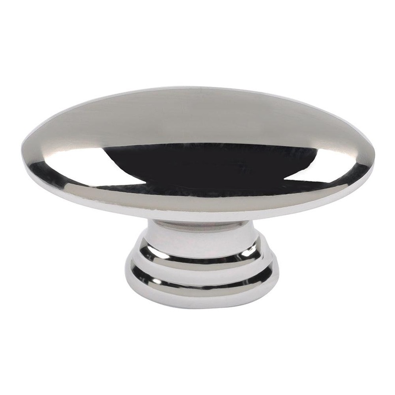Atlas Homewares Small Egg Knob A817-PN Polished Nickel
