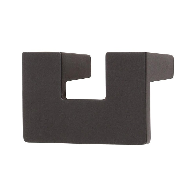 Atlas Homewares U-Turn Knob 32 MM CC A845-MB Modern Bronze