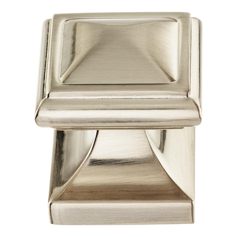 Atlas Homewares Wadsworth Knob  370-BRN Brushed Nickel