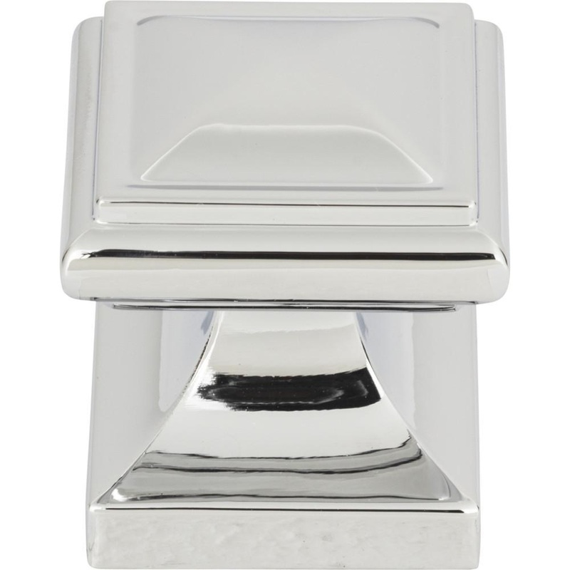 Atlas Homewares Wadsworth Knob  370-CH Polished Chrome