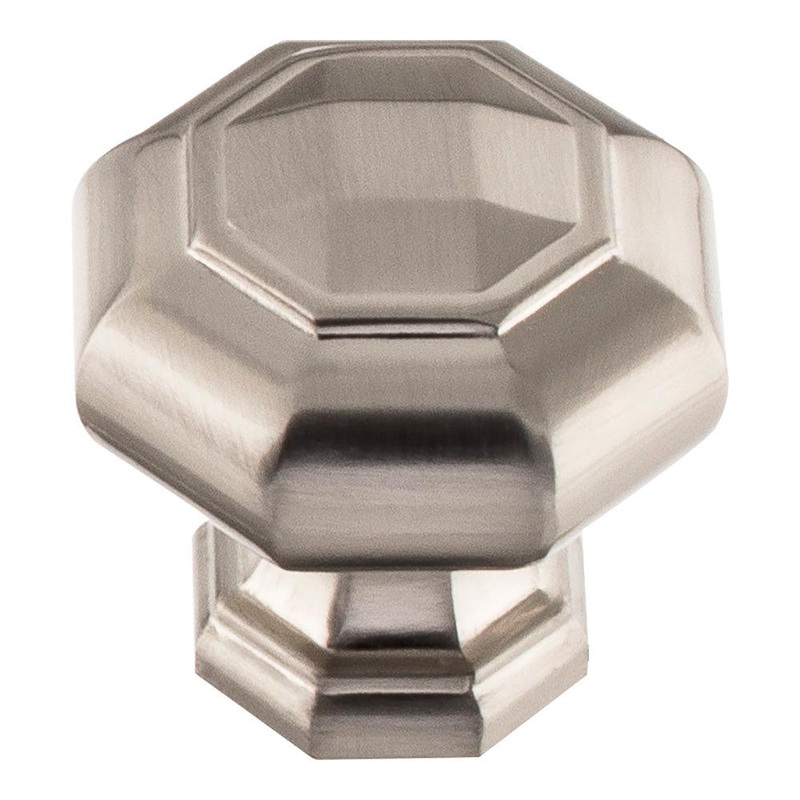 Atlas Homewares Elizabeth Knob 1 1/4 inch  418-BRN Brushed Nickel