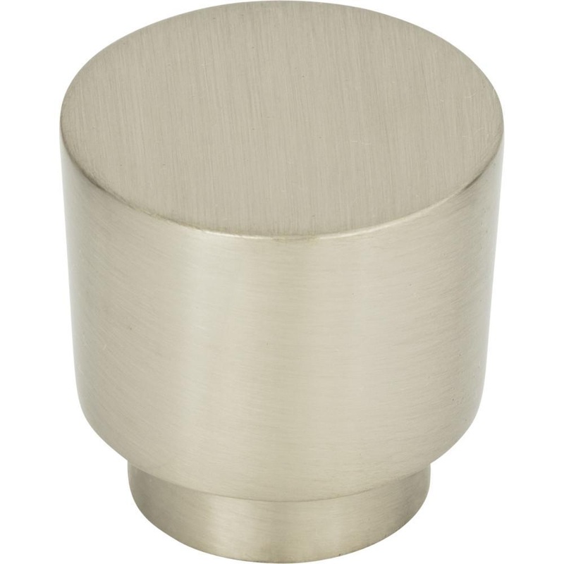 Atlas Homewares Tom Tom Knob 1 1/4 Inch  426-BRN Brushed Nickel