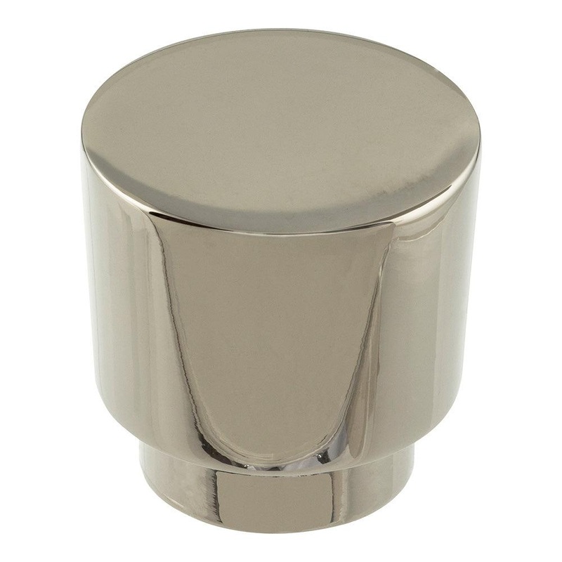 Atlas Homewares Tom Tom Knob 1 1/4 Inch  426-PN Polished Nickel