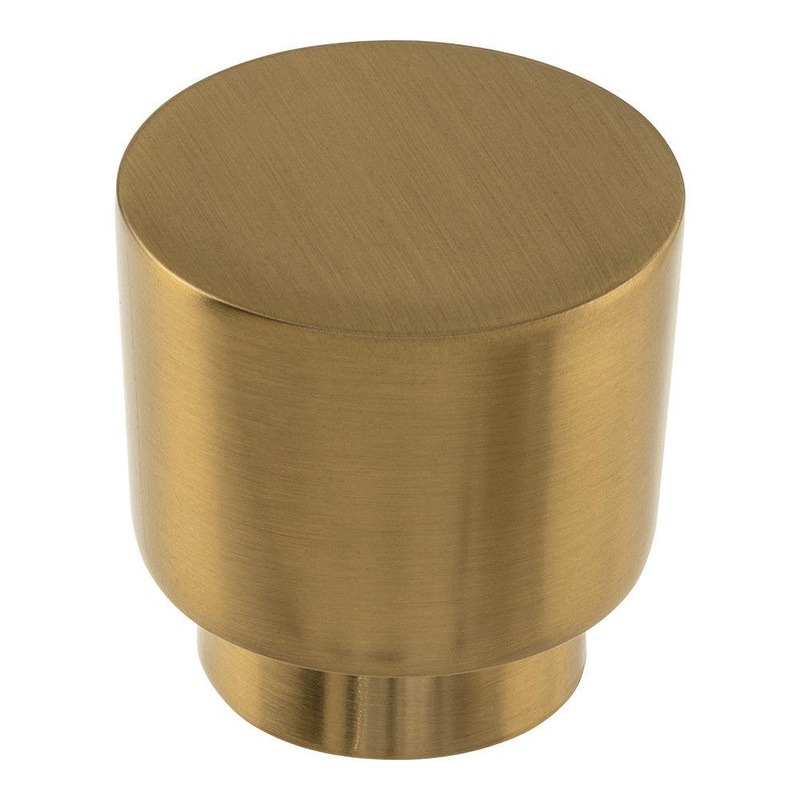 Atlas Homewares Tom Tom Knob 1 1/4 Inch  426-WB Warm Brass