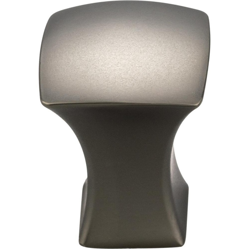 Top Knobs TK550AG Glacier Knob 3/4 Inch – Ash Gray from the Mercer collection