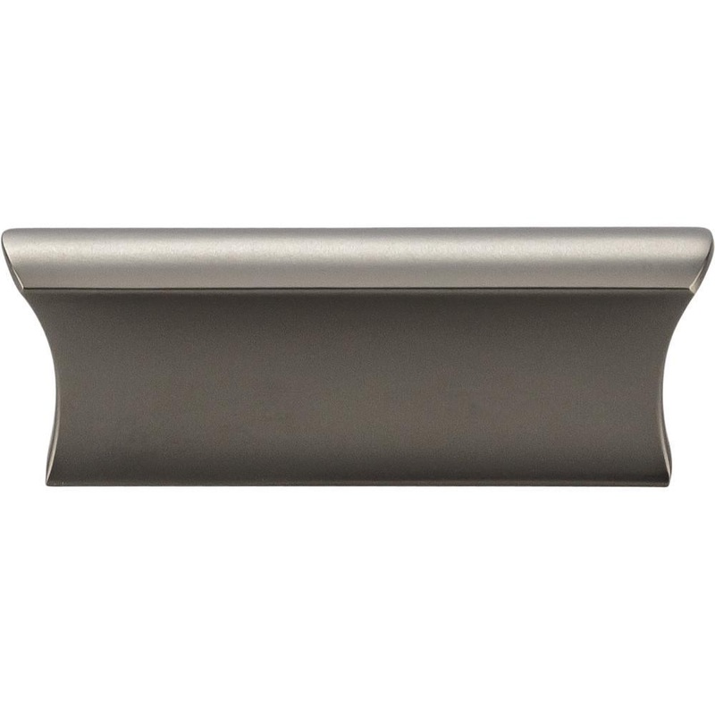 Top Knobs TK552AG Glacier Pull 2 Inch (c-c) – Ash Gray from the Mercer collection
