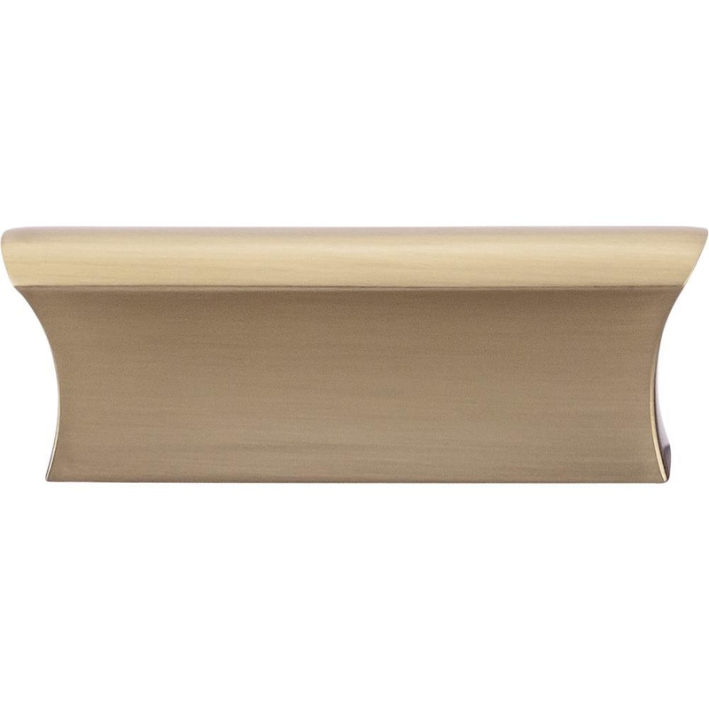 Top Knobs TK552HB Glacier Pull 2 Inch (c-c) – Honey Bronze from the Mercer collection