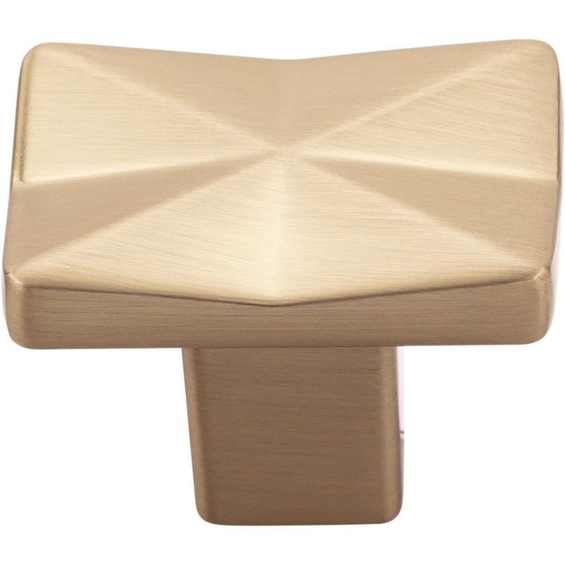 Top Knobs TK560HB Quilted Knob 1 1/4 Inch – Honey Bronze from the Mercer collection