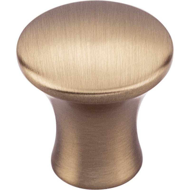Top Knobs TK590HB Oculus Small Round Knob 7/8 Inch – Honey Bronze from the Mercer collection