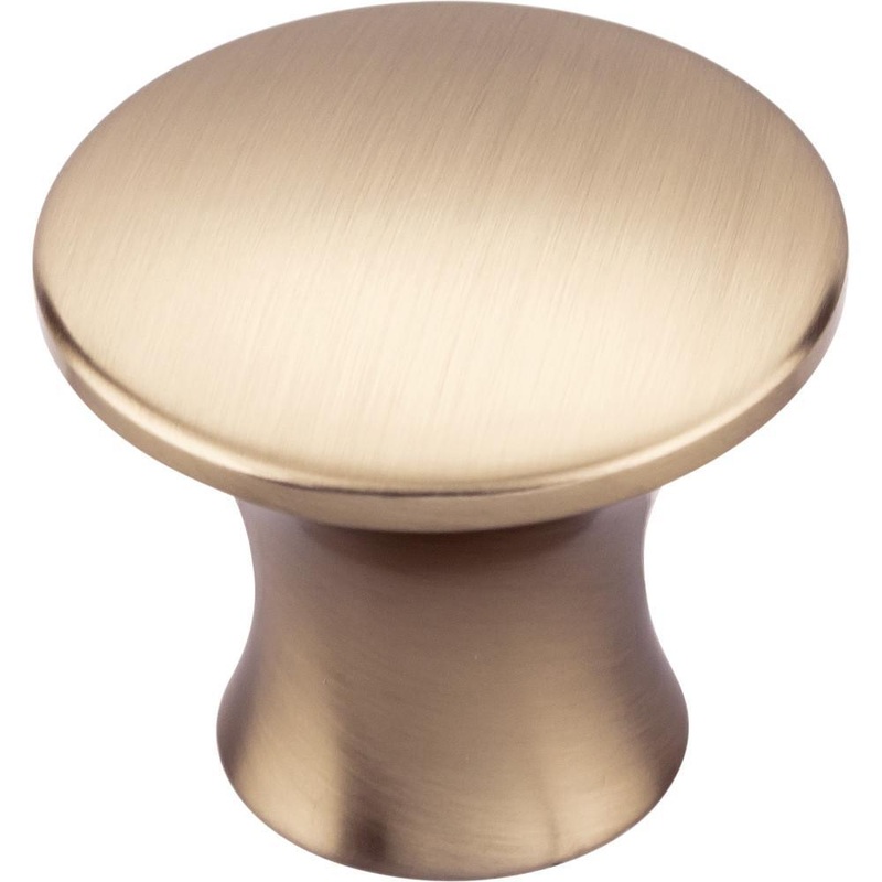 Top Knobs TK592HB Oculus Large Round Knob 1 5/16 – Honey Bronze from the Mercer collection