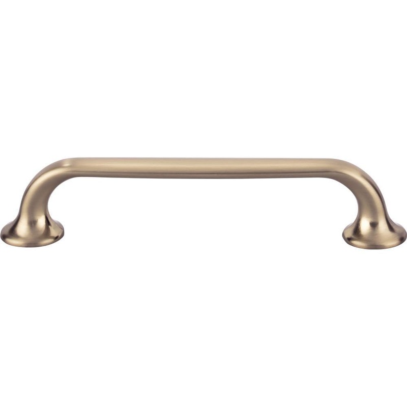 Top Knobs TK594HB Oculus Oval Pull 5 1/16 Inch (c-c) – Honey Bronze from the Mercer collection