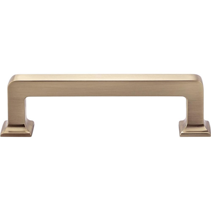 Top Knobs TK703HB Ascendra Pull 3 3/4 Inch (c-c) – Honey Bronze from the Transcend collection