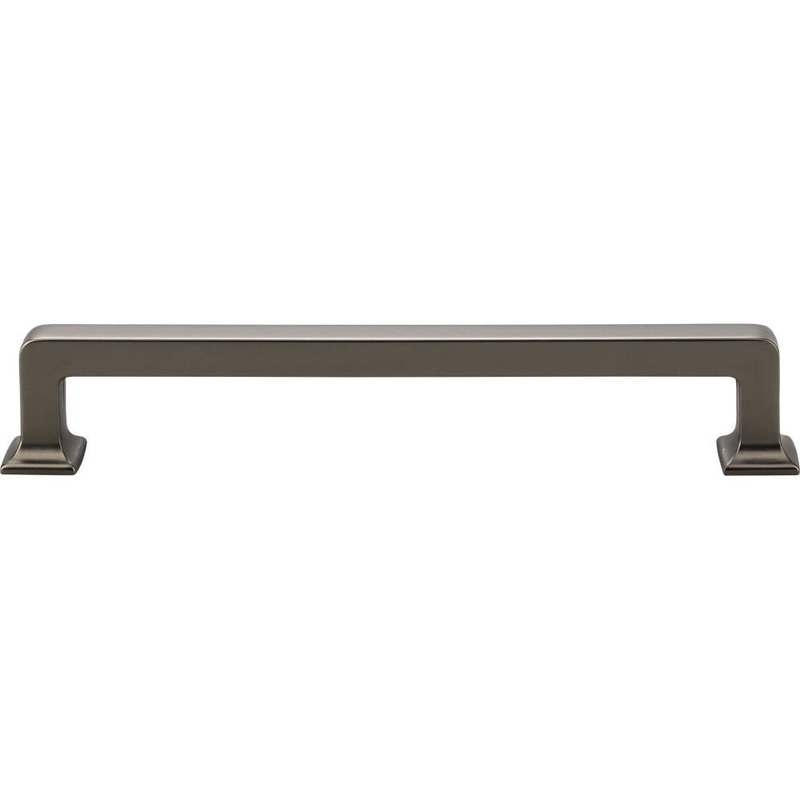 Top Knobs TK705AG Ascendra Pull 6 5/16 (c-c) – Ash Gray from the Transcend collection
