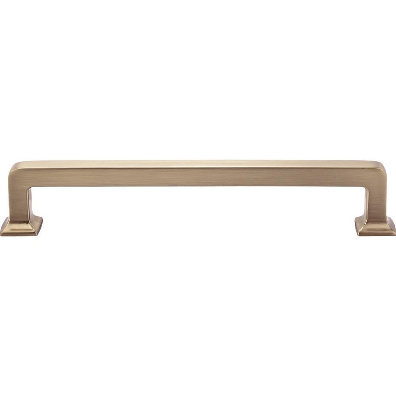 Top Knobs TK705HB Ascendra Pull 6 5/16 (c-c) – Honey Bronze from the Transcend collection