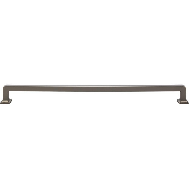 Top Knobs TK708AG Ascendra Pull 12 (c-c) – Ash Gray from the Transcend collection
