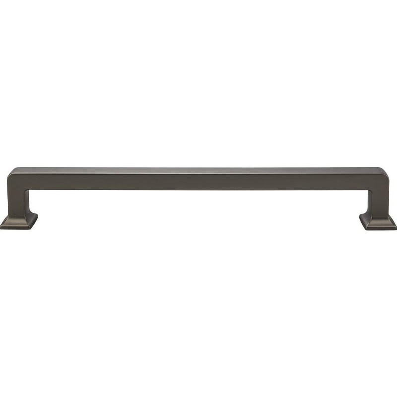 Top Knobs TK709AG Ascendra Appliance Pull 12 (c-c) – Ash Gray from the Transcend collection