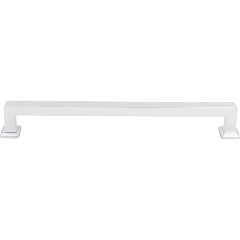 Top Knobs TK710PC Ascendra Appliance Pull 18 Inch (c-c) – Polished Chrome from the Transcend collection