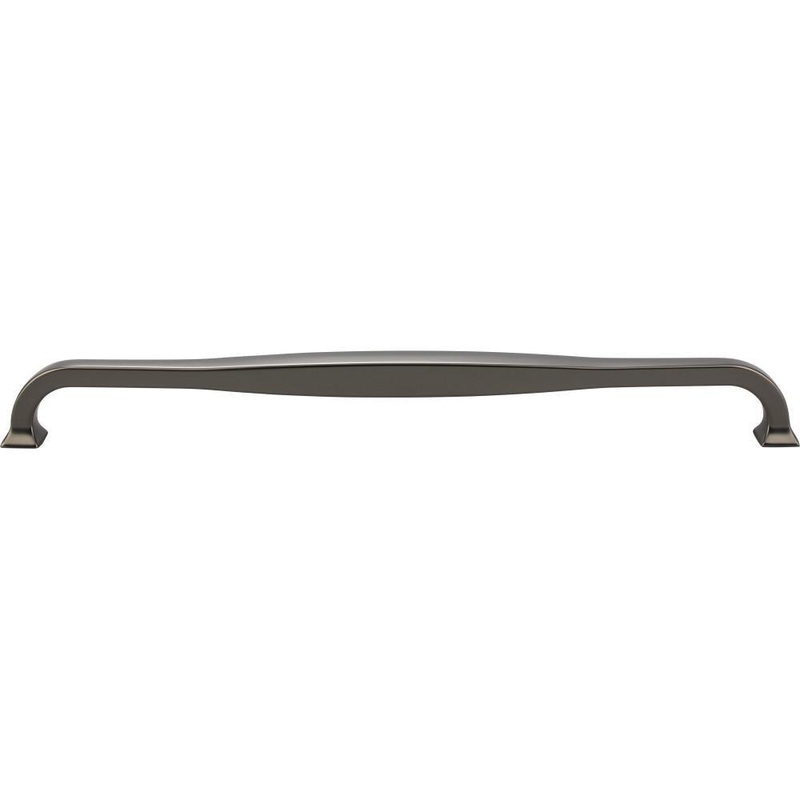 Top Knobs TK726AG Contour Pull 12 Inch (c-c) – Ash Gray from the Transcend collection