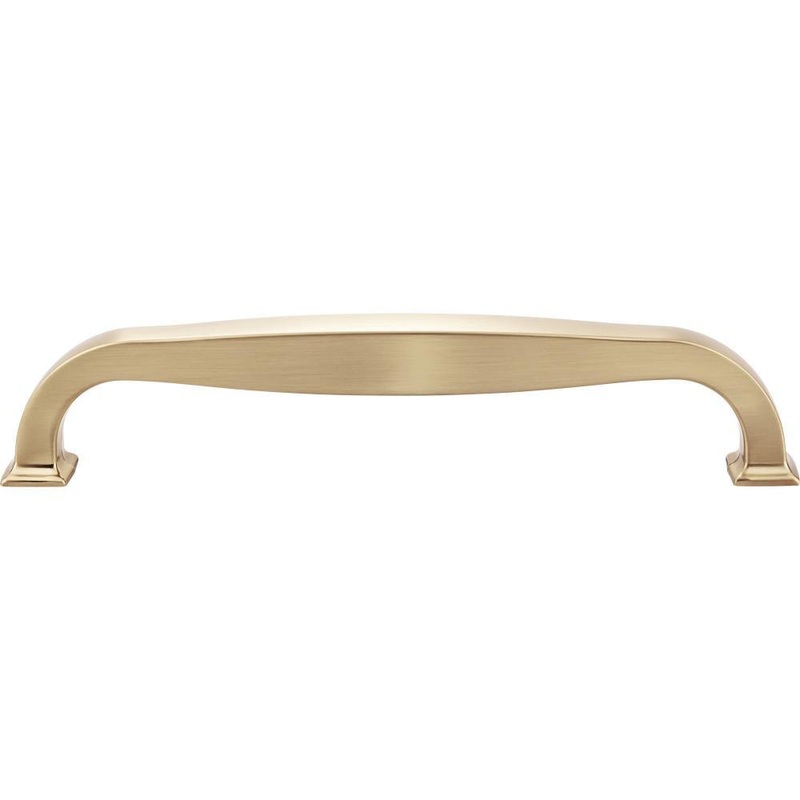 Top Knobs TK727HB Contour Appliance Pull 8 Inch (c-c) – Honey Bronze from the Transcend collection