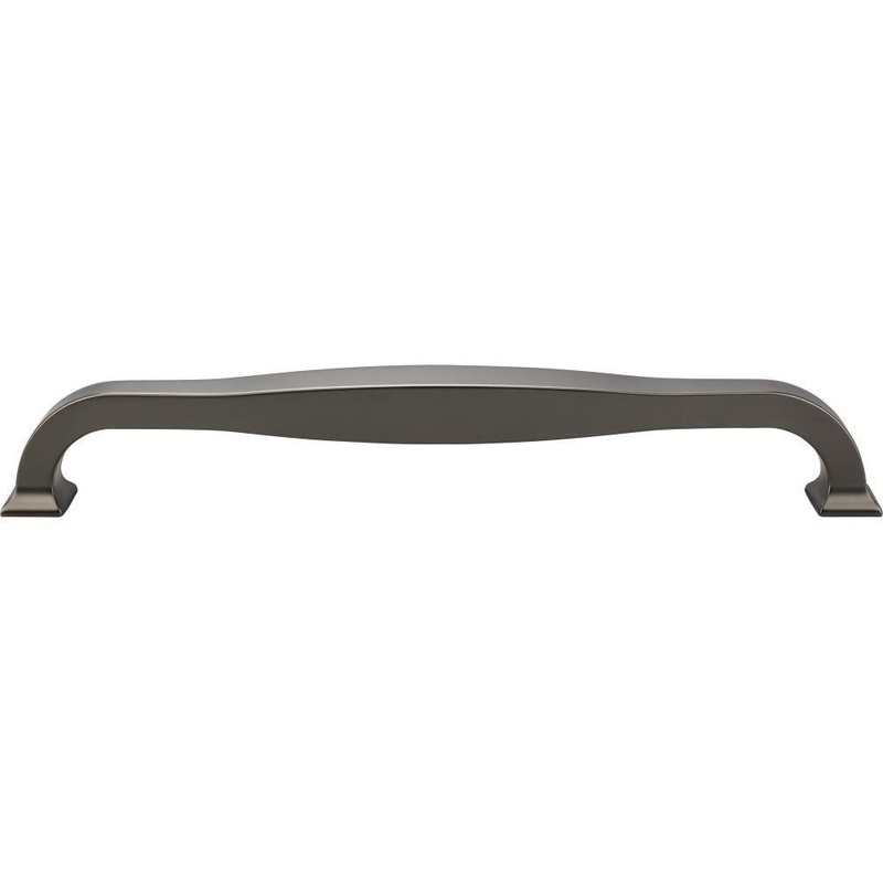 Top Knobs TK728AG Contour Appliance Pull 12 Inch (c-c) – Ash Gray from the Transcend collection