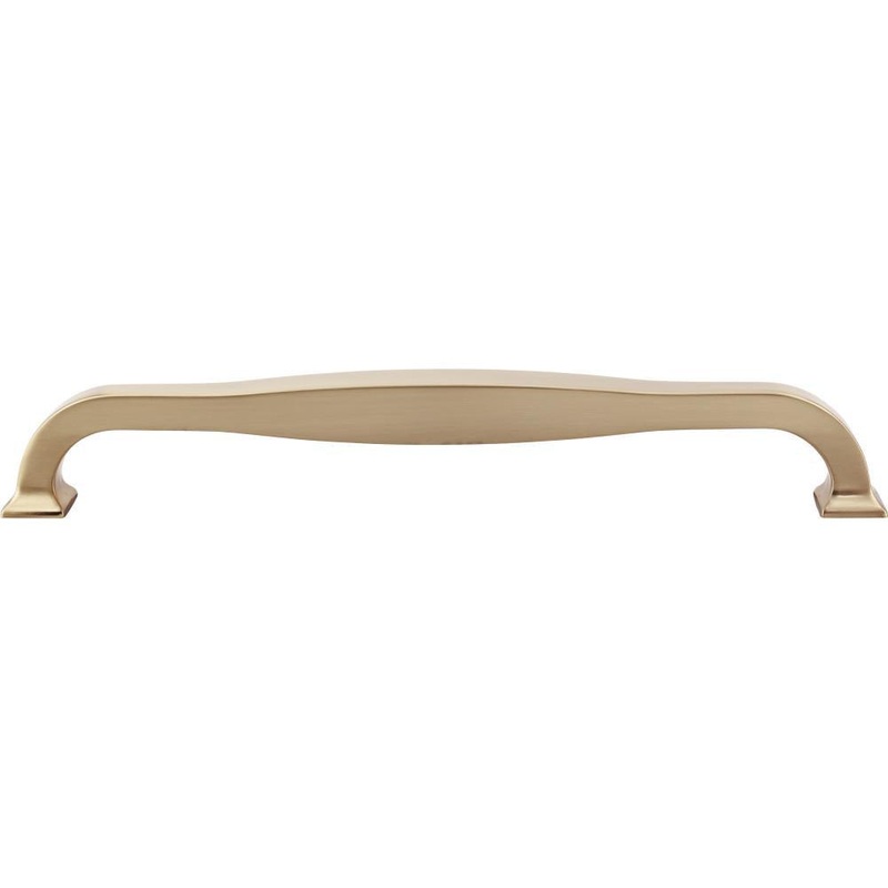 Top Knobs TK728HB Contour Appliance Pull 12 Inch (c-c) – Honey Bronze from the Transcend collection