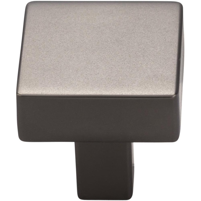 Top Knobs TK740AG Channing Knob 1 1/16 Inch – Ash Gray from the Barrington collection