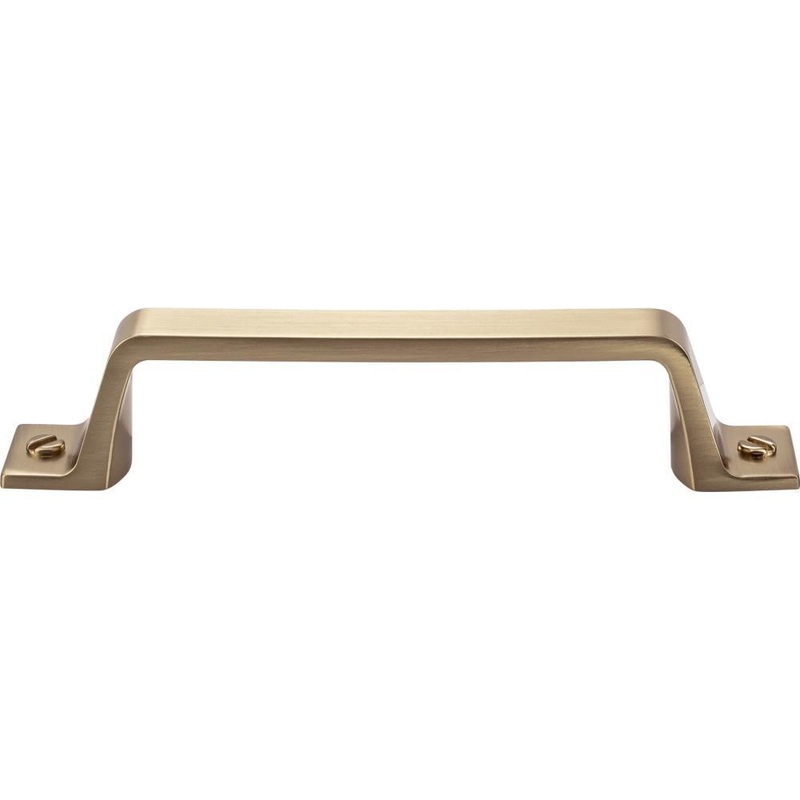 Top Knobs TK743HB Channing Pull 3 3/4 Inch (c-c) – Honey Bronze from the Barrington collection