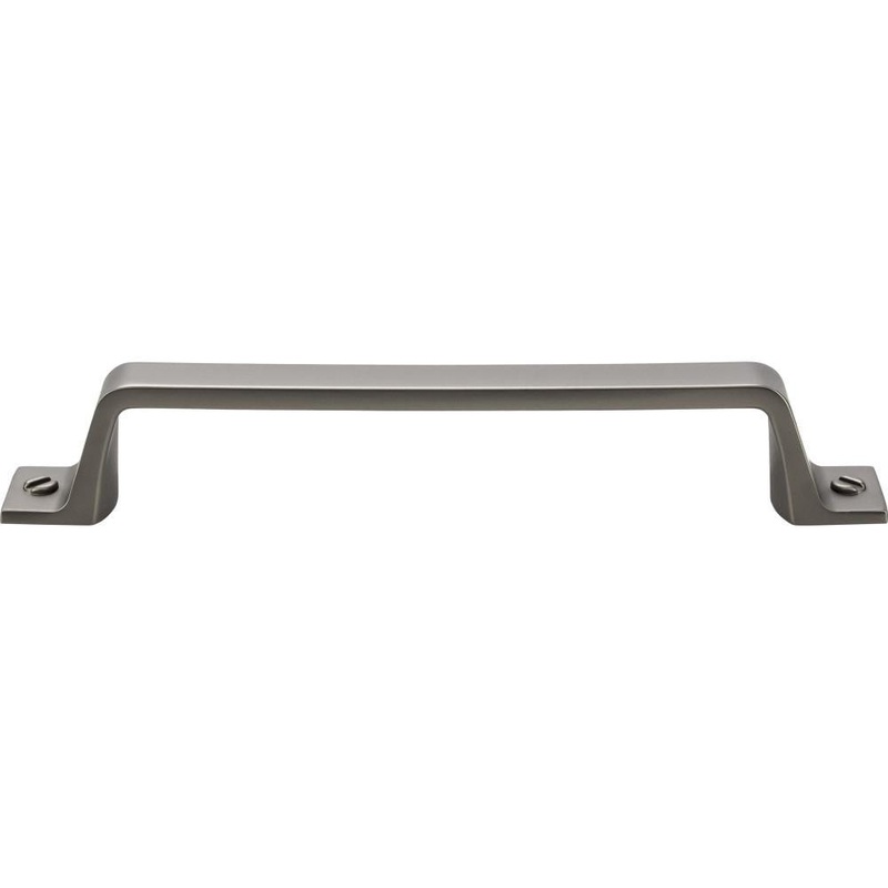 Top Knobs TK744AG Channing Pull 5 1/16 Inch (c-c) – Ash Gray from the Barrington collection