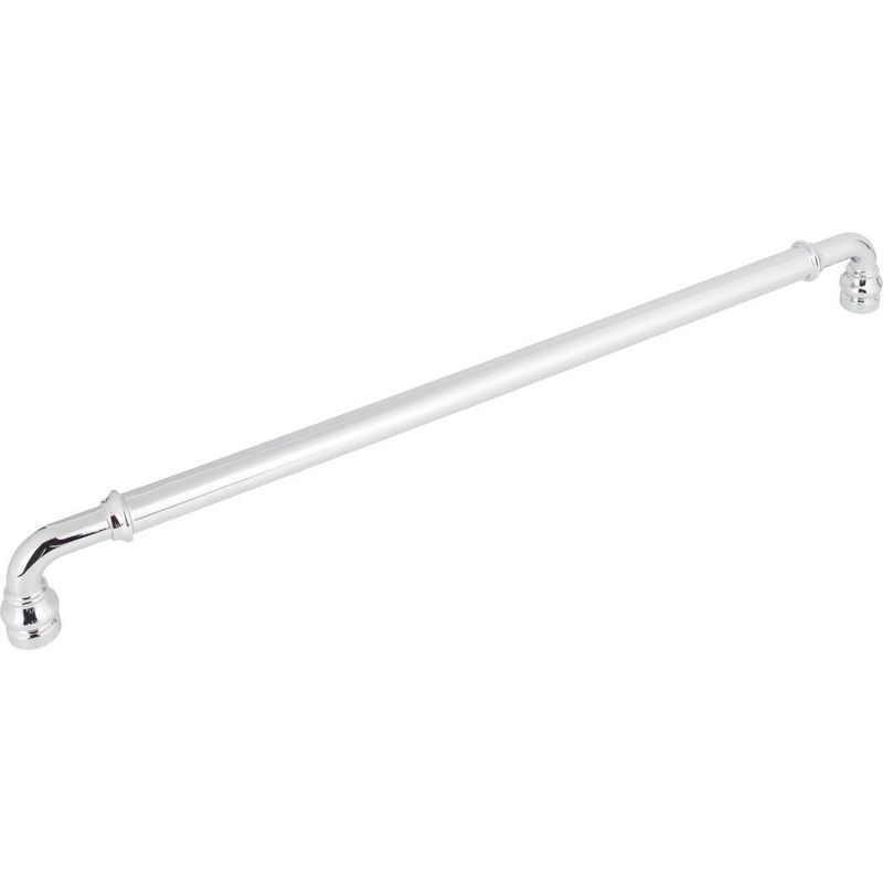 Top Knobs TK891PC Brixton Appliance Pull 18 Inch – Polished Chrome from the Devon collection