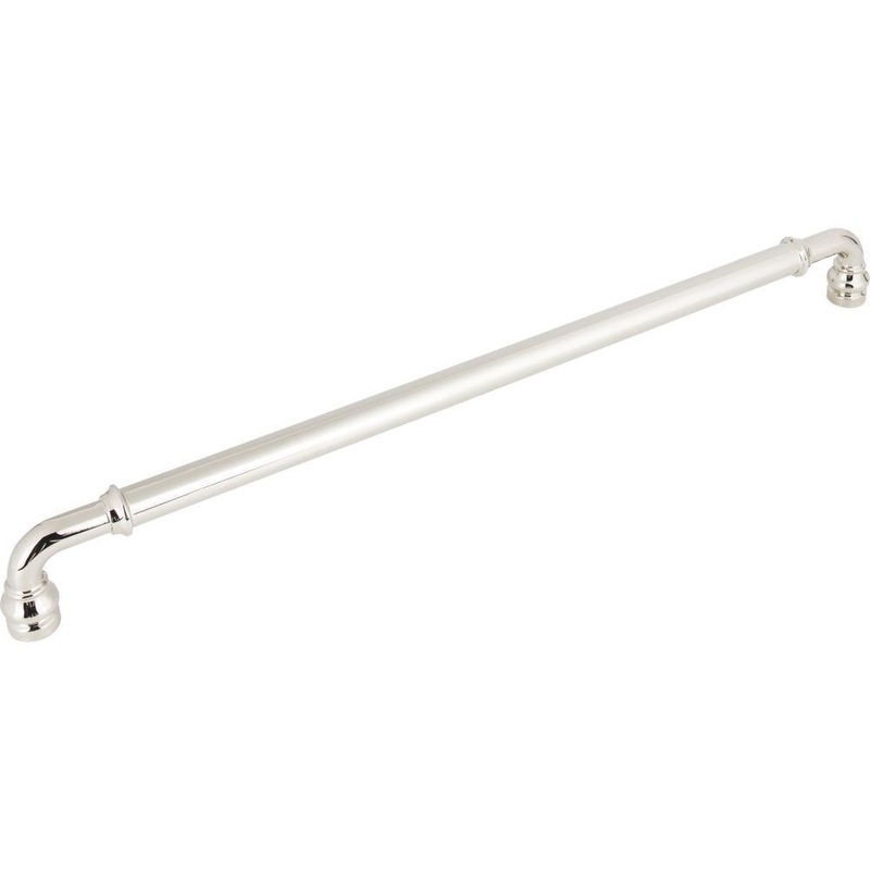 Top Knobs TK891PN Brixton Appliance Pull 18 Inch – Polished Nickel from the Devon collection